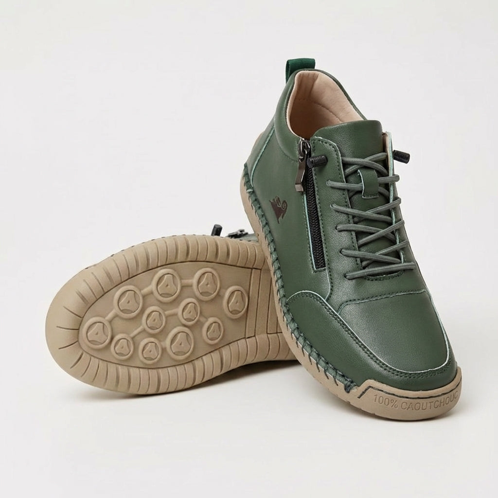 Flora | Wygodne Buty Ortopedyczne z Zamkiem Błyskawicznym